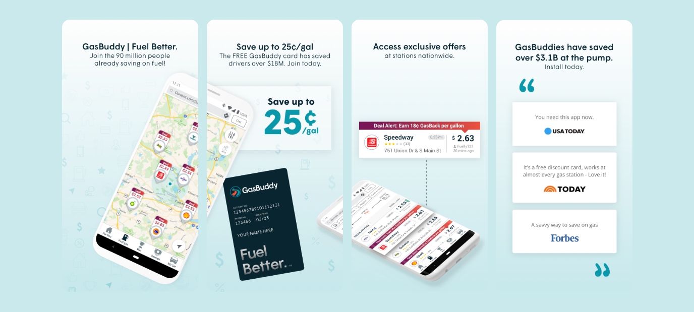 GasBuddy app