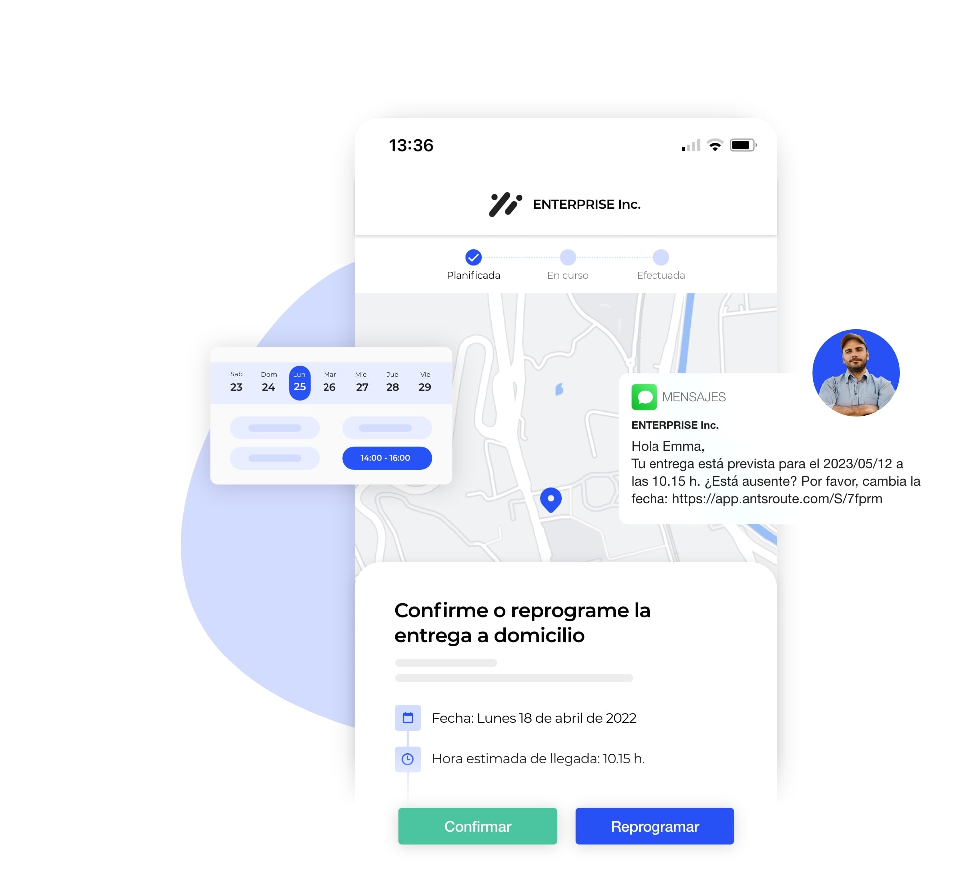 El sitio de reservas AntsRoute permite limitar el número de citas perdidas.
