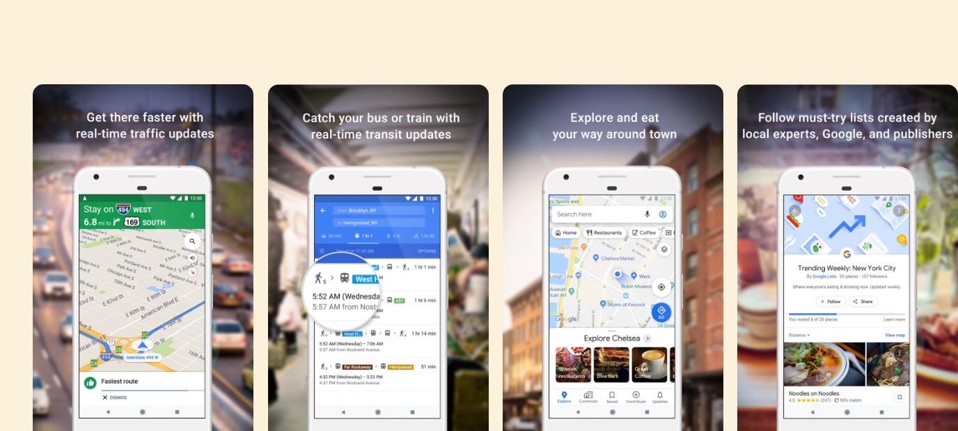 Google Maps app